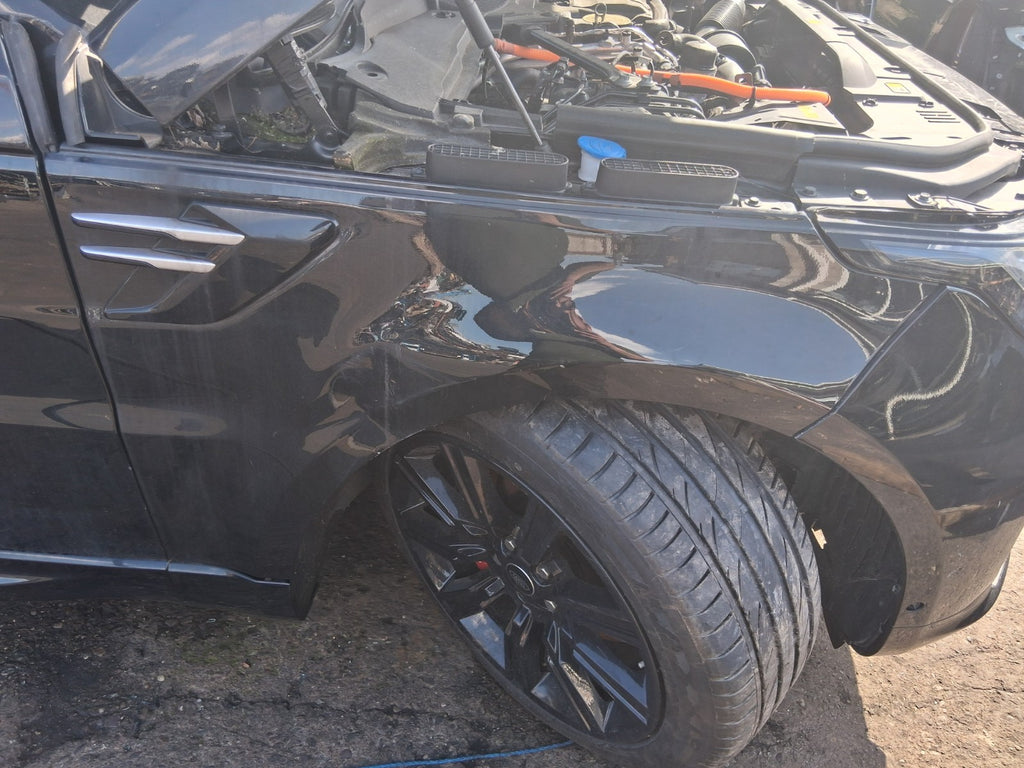 2021 LAND ROVER RANGE SPORT L494 AUTO BIO OSF DRIVER SIDE FRONT WING PANEL BLACK