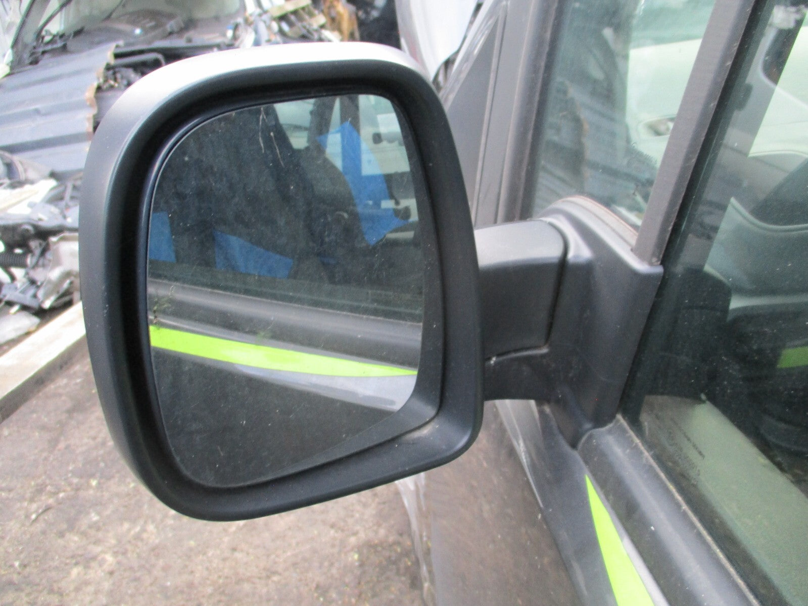 PEUGEOT PARTNER MK3 2022 NSF PASSENGER SIDE FRONT MANUAL FOLD WING MIRROR