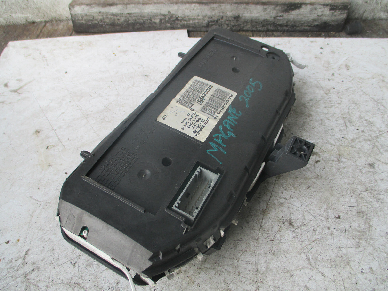 RENAULT MEGANE 2005 MK2 SPEEDOMETER INSTRUMENT CLUSTER