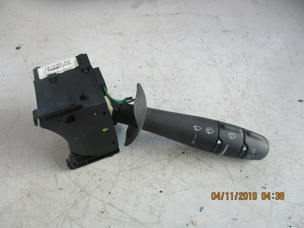 RENAULT LAGUNA MK2 2005 WINDSCREEN WIPER WASHER CONTROL SWITCH STALK 8200328896