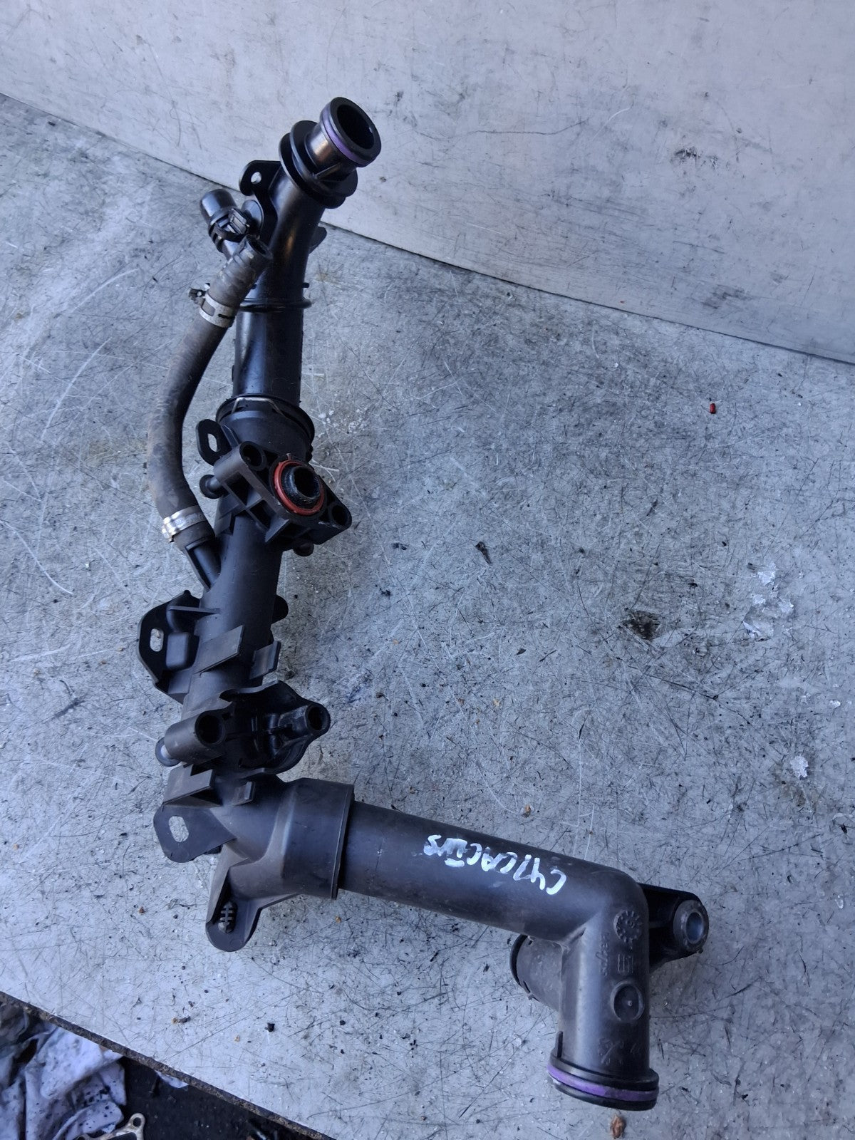 2019 CITROEN C4 CACTUS 1.5 DIESEL COOLANT HOSE PIPE 9820174380