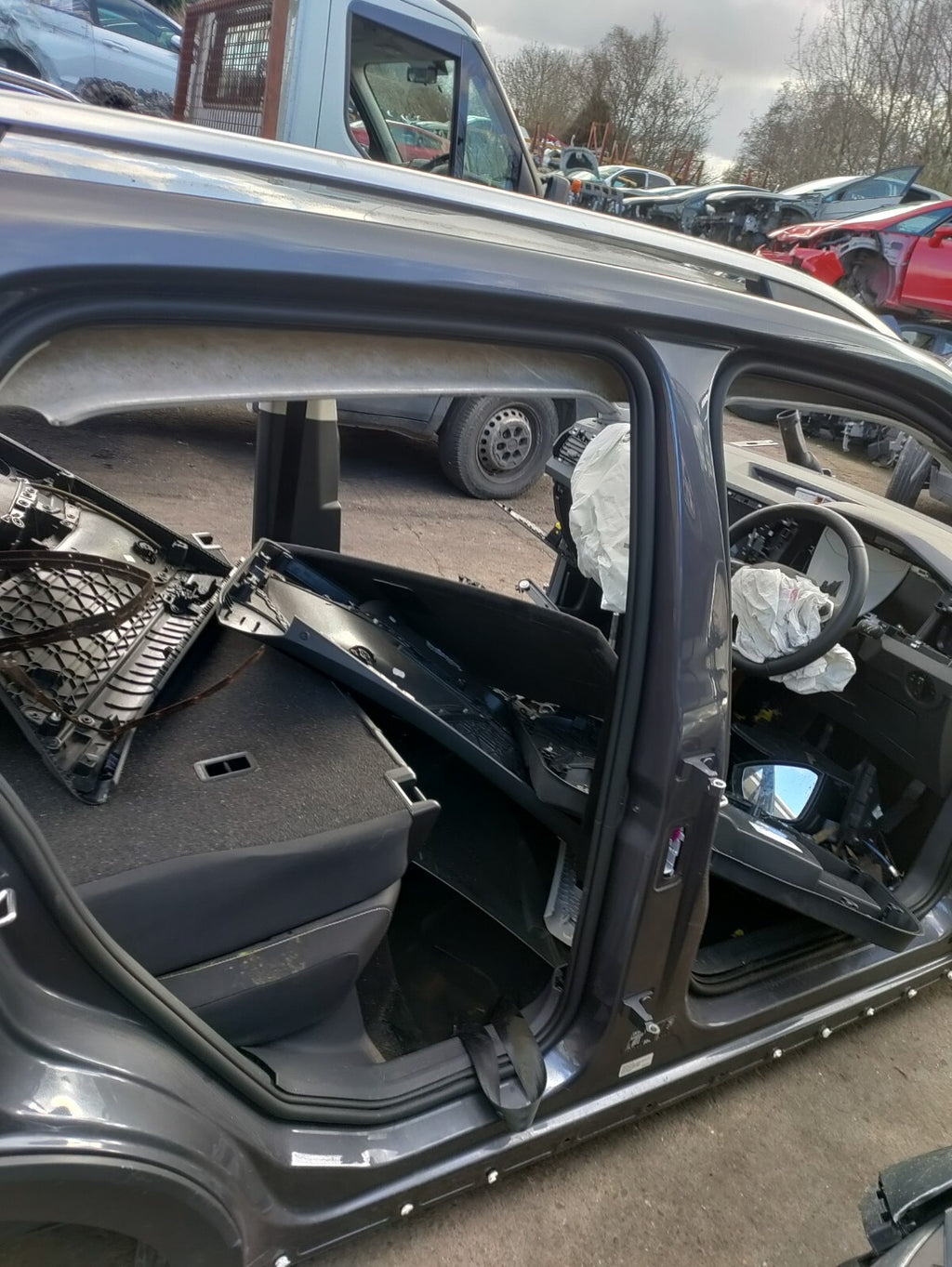 2023 VOLKSWAGEN T CROSS OS DRIVER SIDE B PILLAR QUARTER CUT