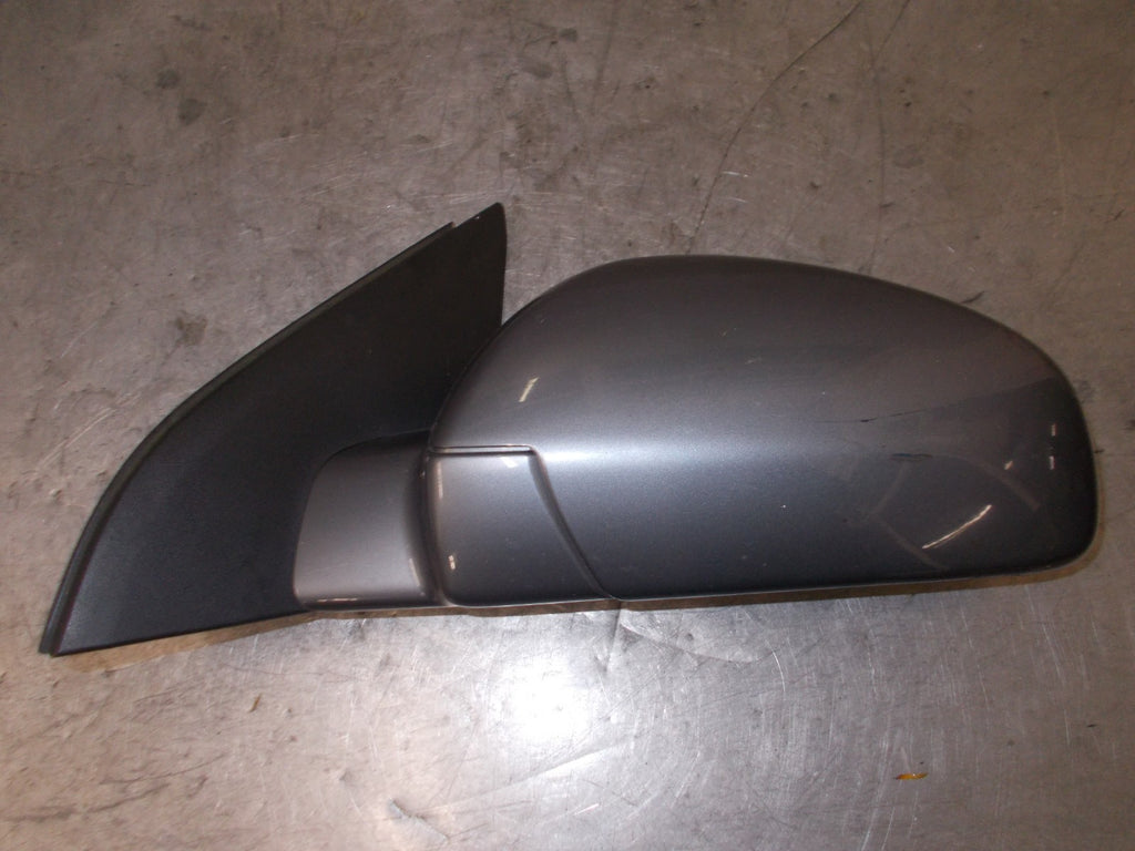 VAUXHALL VECTRA C 2005 NS PASSENGER SIDE ELECTRIC DOOR WING MIRROR METALLIC GREY