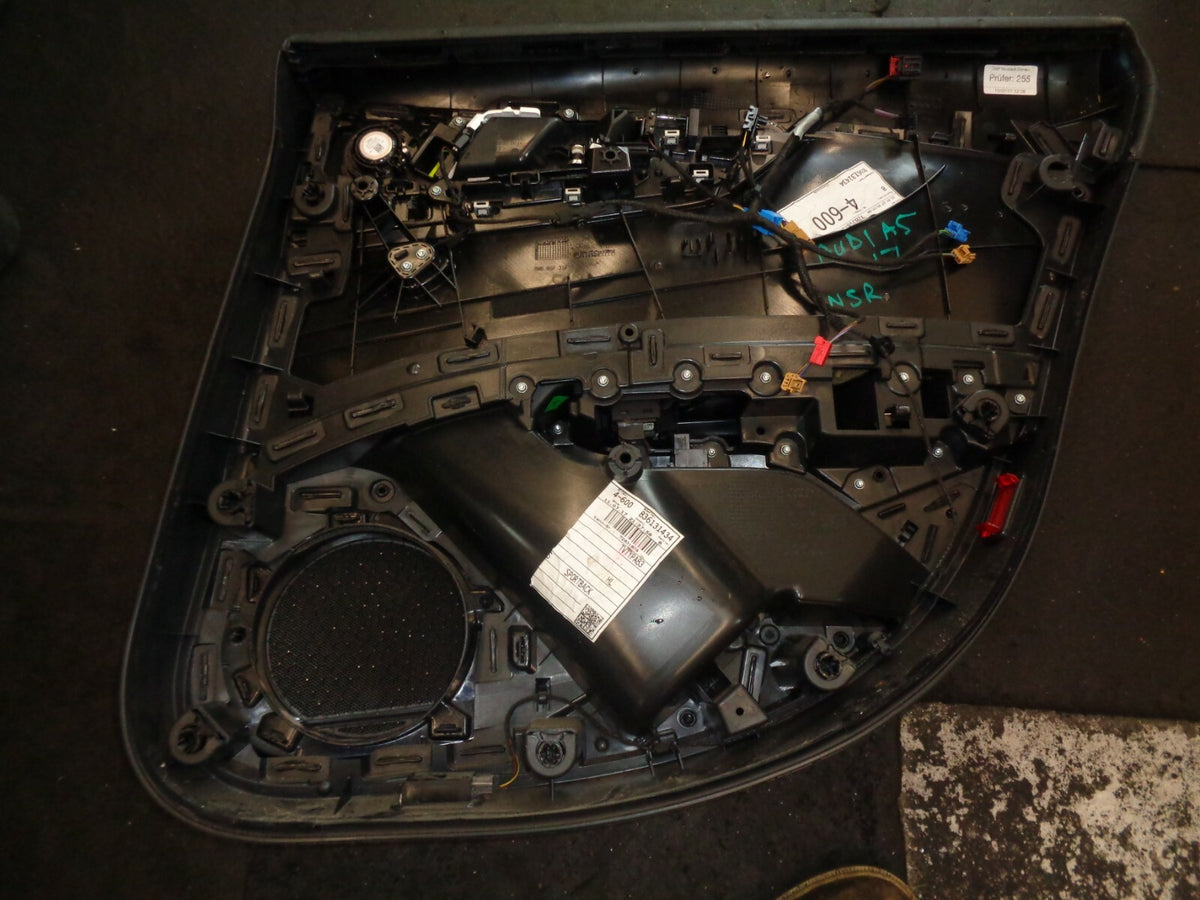 AUDI A5 2017 MK2 8W6 5 DOOR NSR PASSENGER SIDE REAR DOOR DOOR CARD 8W8867487