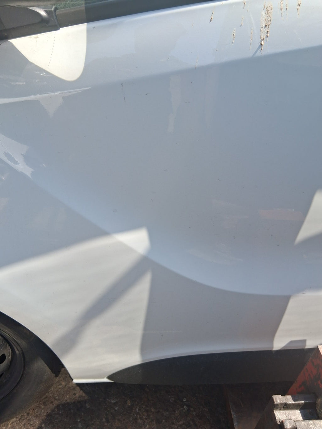 2025 RENAULT TRAFIC X82 MK3 NSF PASSENGER SIDE FRONT LEFT BARE DOOR WHITE