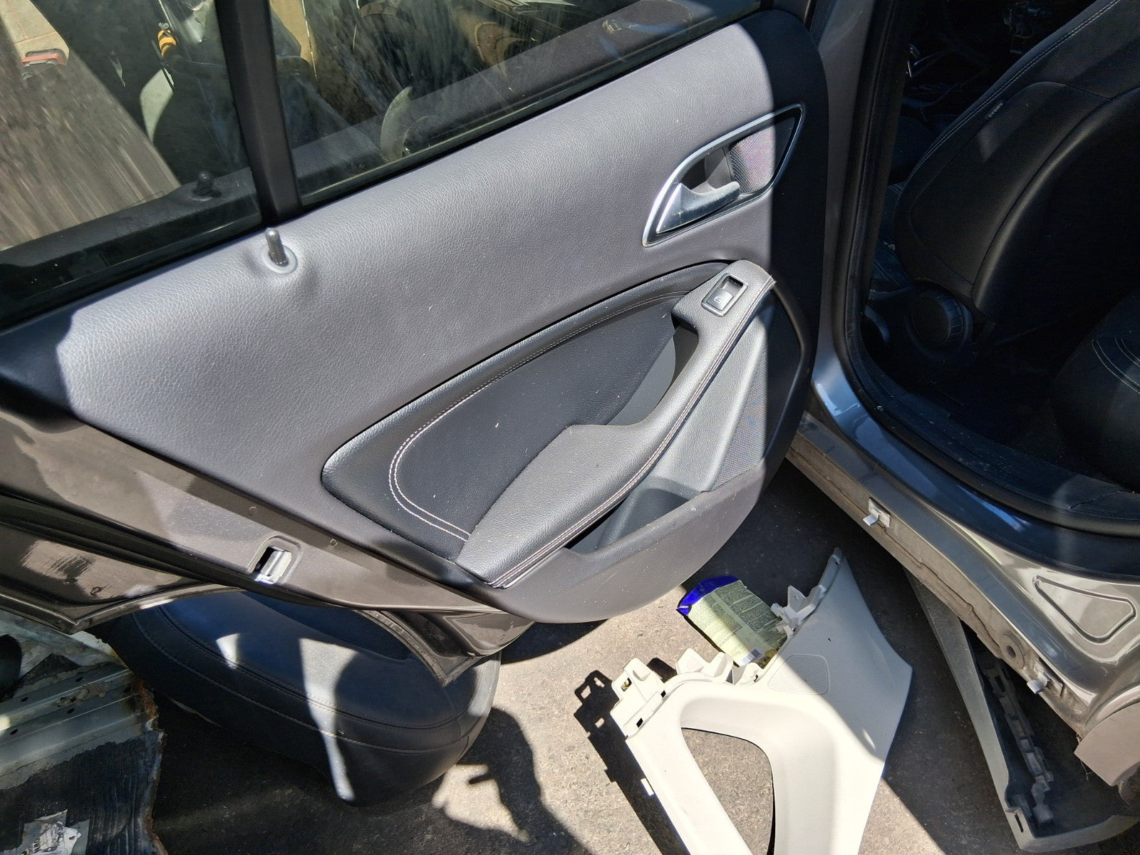 2019 MERCEDES BENZ GLA 180 X156 NSR PASSENGER SIDE REAR DOOR LOCK MECHANISM
