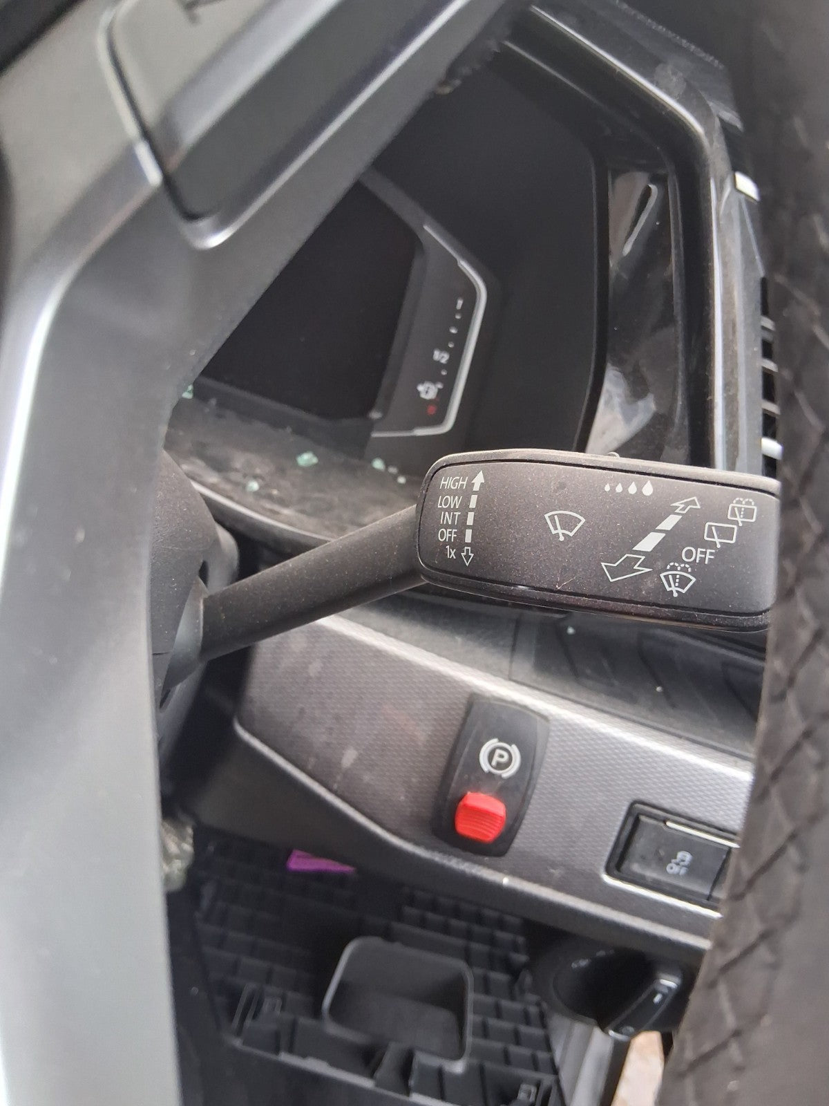 2023 VOLKSWAGEN CARAVELLE T6.1 INDICATOR WIPER COMBINATION SWITCH STALK SQUIB