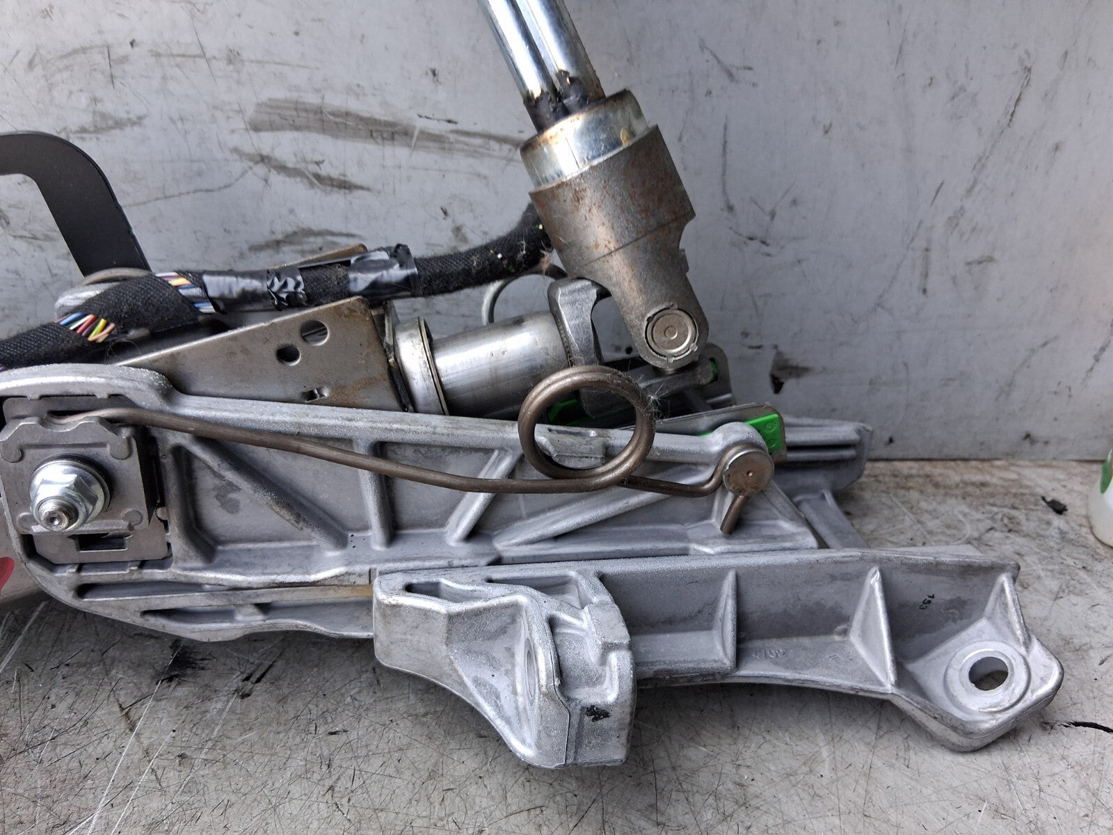 2013 FORD S MAX MK1 STEERING COLUMN & IGNITION BARREL WITH KEY 6G9N3C529