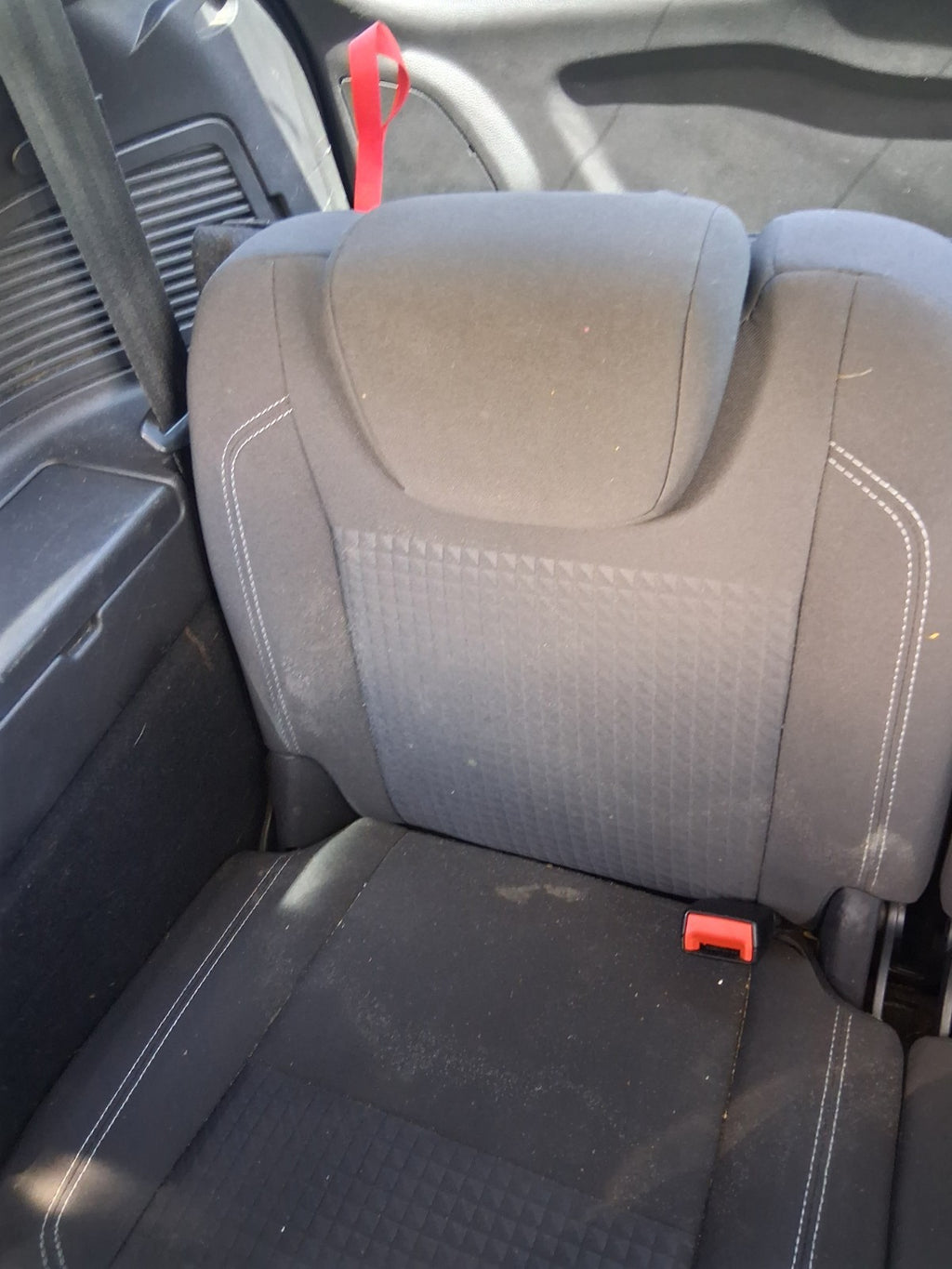 2015 FORD GRAND C MAX MK2 OS DRIVER SIDE 3RD ROW FABRIC SEAT