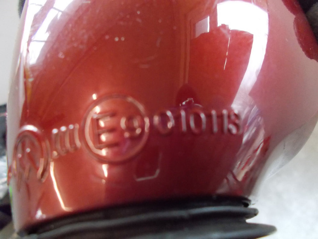 2008 FORD KA OS DRIVERS SIDE MANUAL WING MIRROR DOOR MIRROR E9010113  RED