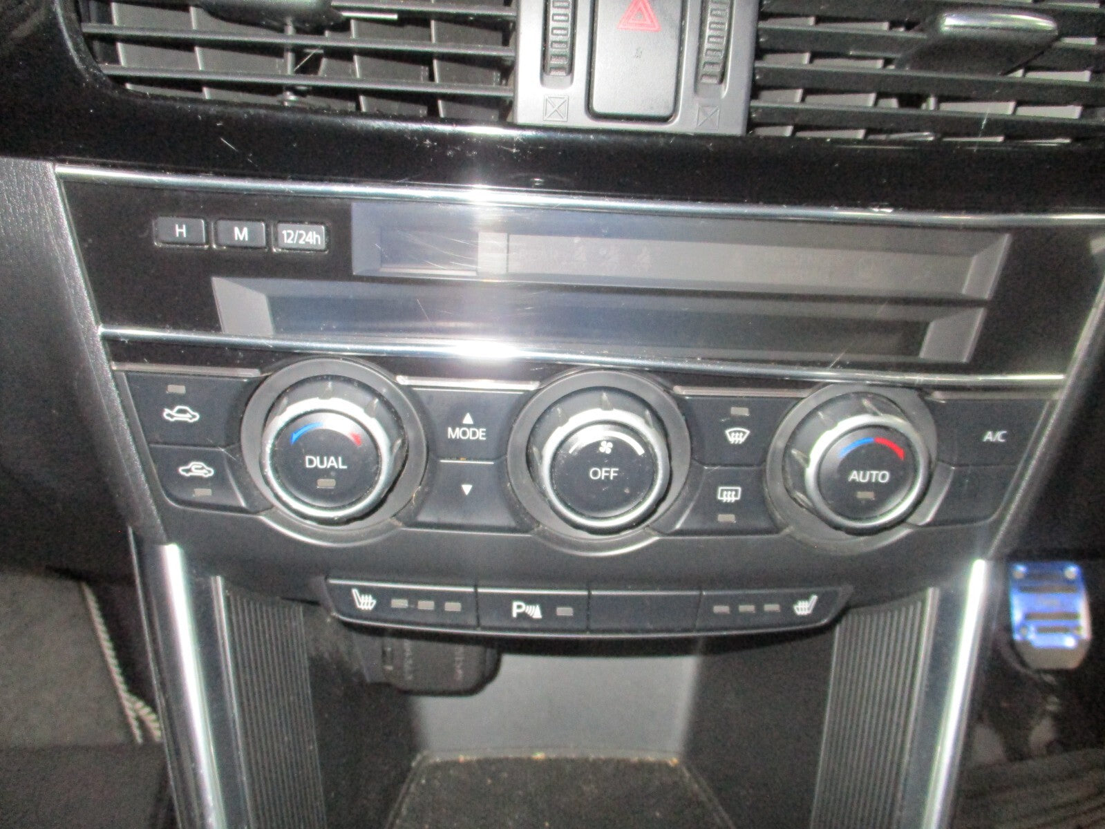 2013 MAZDA CX 5 MK1 HEATER AC CLIMATE CONTROL SWITCH PANEL