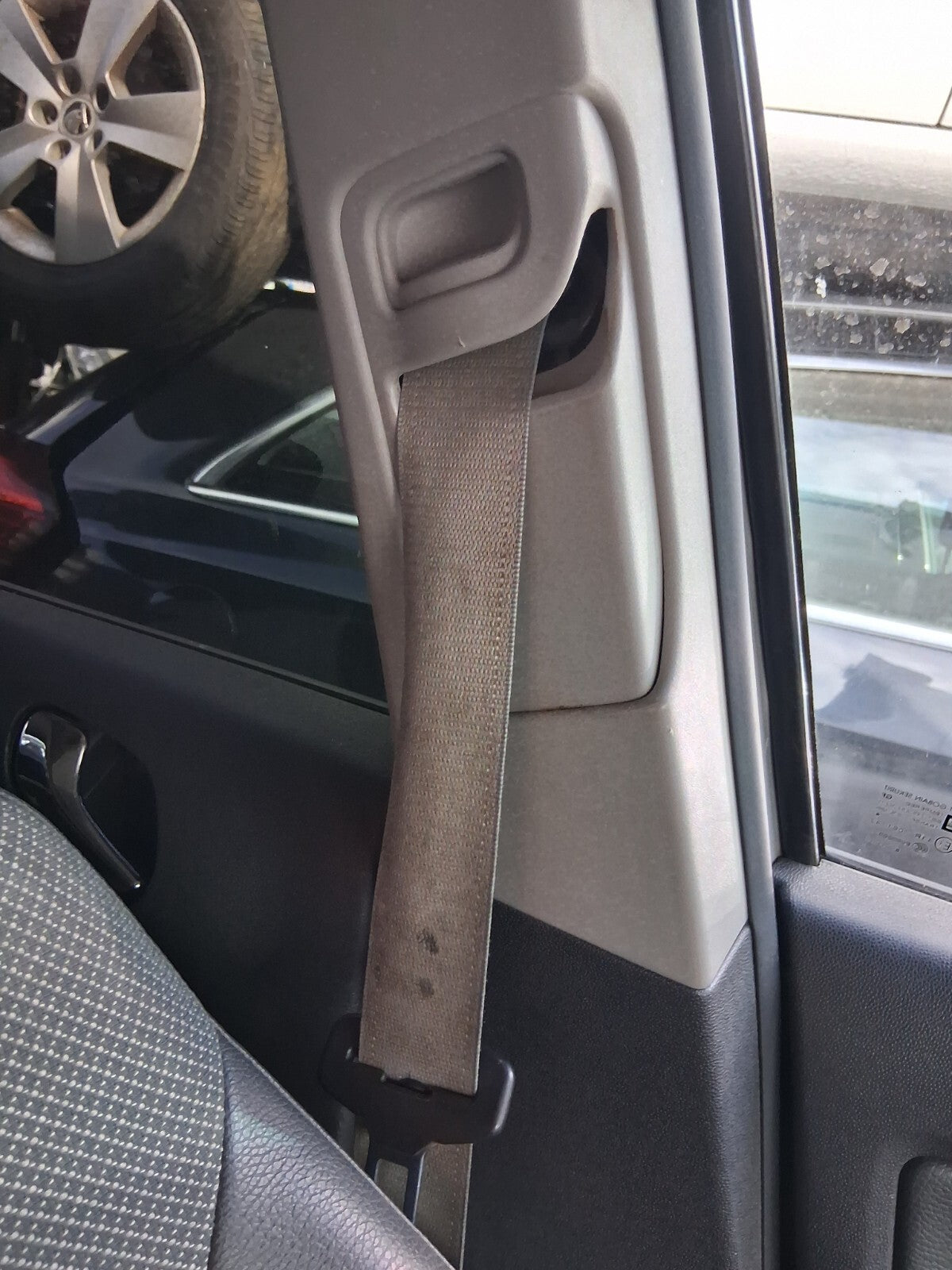 2009 VAUXHALL CORSA D NSF PASSENGER SIDE FRONT LEFT SEAT BELT