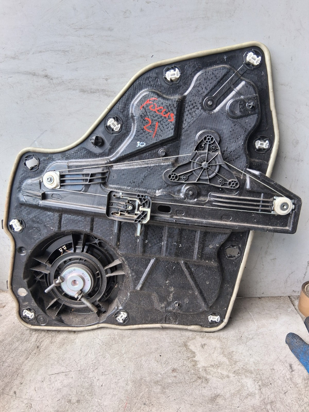 2021 FORD FOCUS MK4 OSF DRIVER SIDE FRONT WINDOW MOTOR & REGULATOR JX7BA27000CF