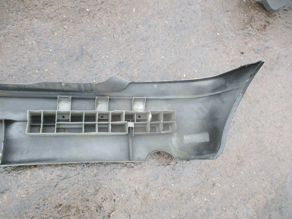 RENAULT MEGANE CABRIOLET 1999 COMPLETE REAR PLASTIC BUMPER BLACK 7700838239