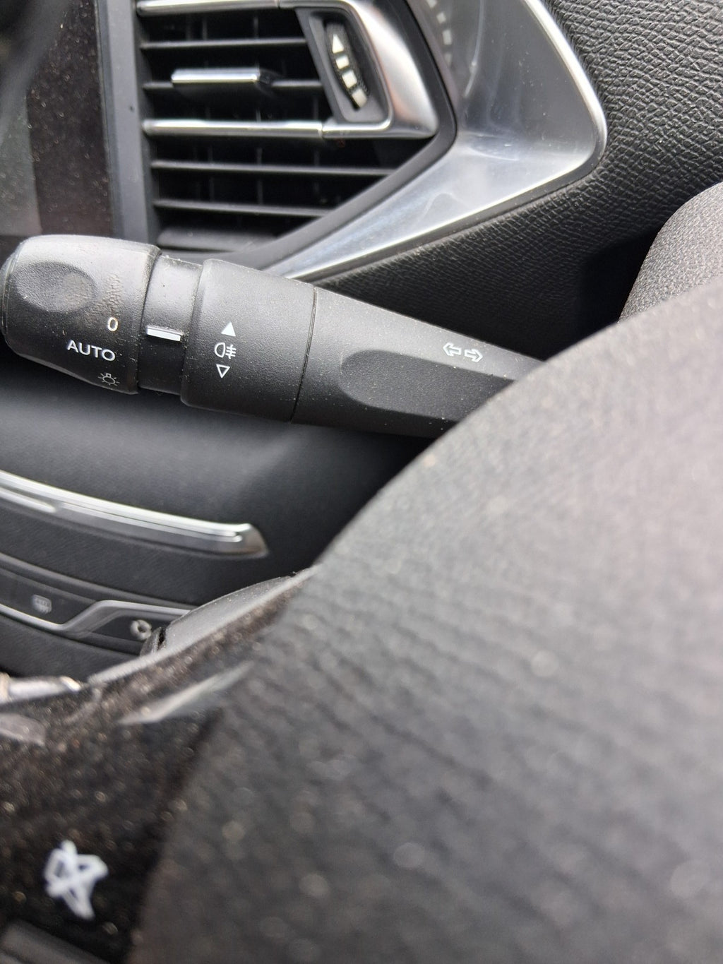 2015 PEUGEOT 308 MK2 ESTATE INDICATOR WIPER COMBINATION SWITCH STALK SQUIB RING