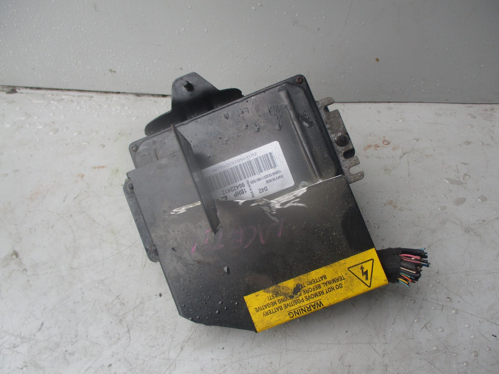 CHEVROLET LACETTTI 2006 1.6 PETROL AUTO ECU ENGINE CONTROL UNIT 96422412
