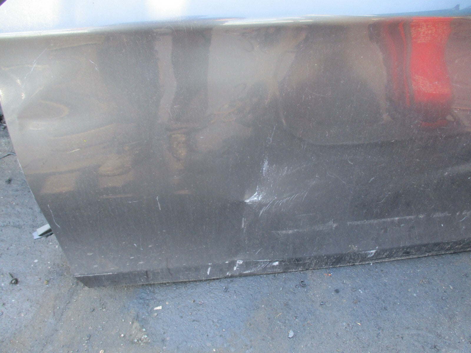 BMW 1 SERIES E87 2006 BARE NSF PASSENGER SIDE FRONT DOOR SHELL FRAME GREY