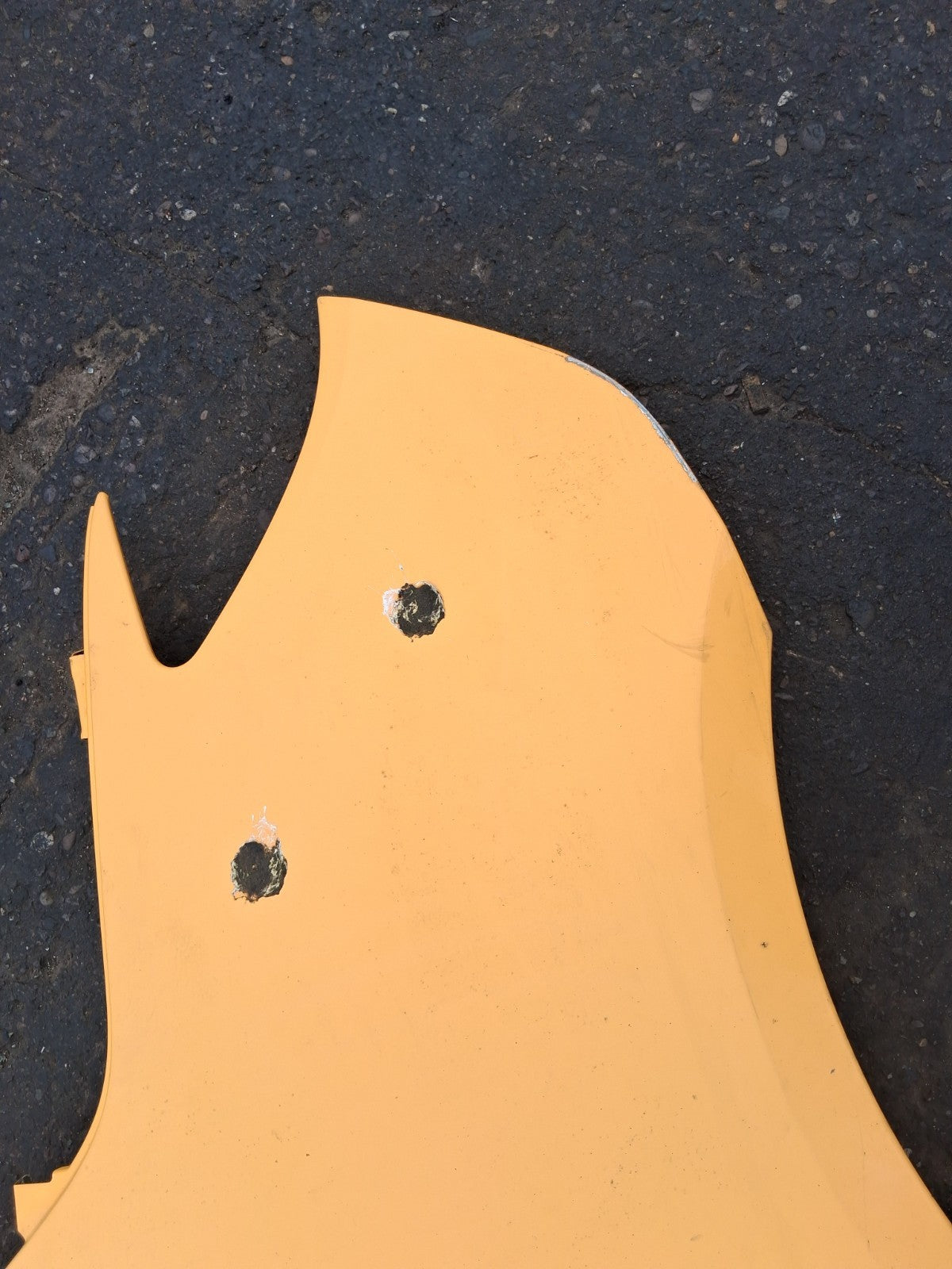 2019 MERCEDES SPRINTER W907 OSF DRIVER SIDE FRONT RIGHT WING PANEL ORANGE