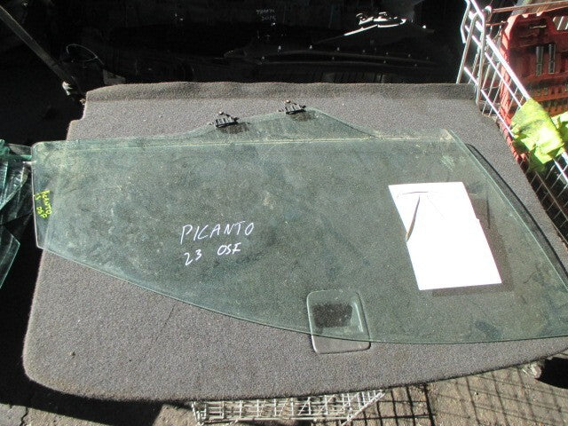 2023 KIA PICANTO MK3 OSF DRIVER SIDE FRONT WINDOW GLASS