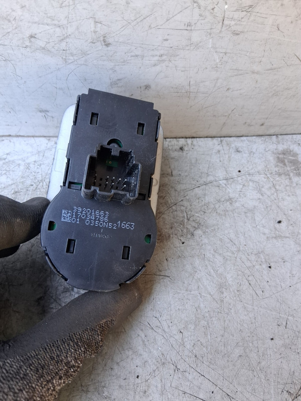 VAUXHALL CORSA F 2021 HEADLIGHT ADJUSTER SWITCH CONTROL UNIT 39201663