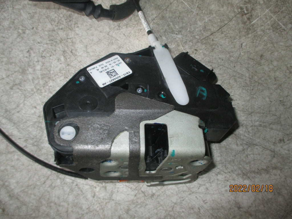 FORD ECOSPORT 2016 NSR PASSENGER SIDE REAR DOOR LOCK MECHANISM EN15A264A27AB