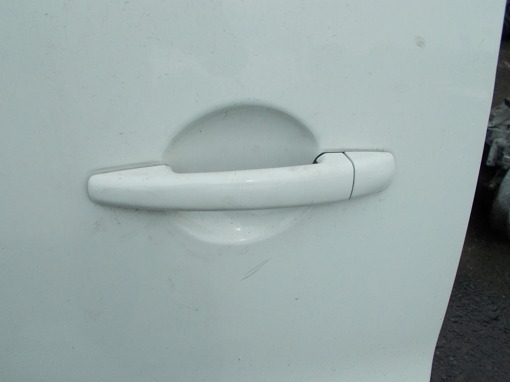 2013 PEUGEOT PARTNER MK2 OS DRIVER SIDE SIDE LOADING DOOR WHITE EWPA
