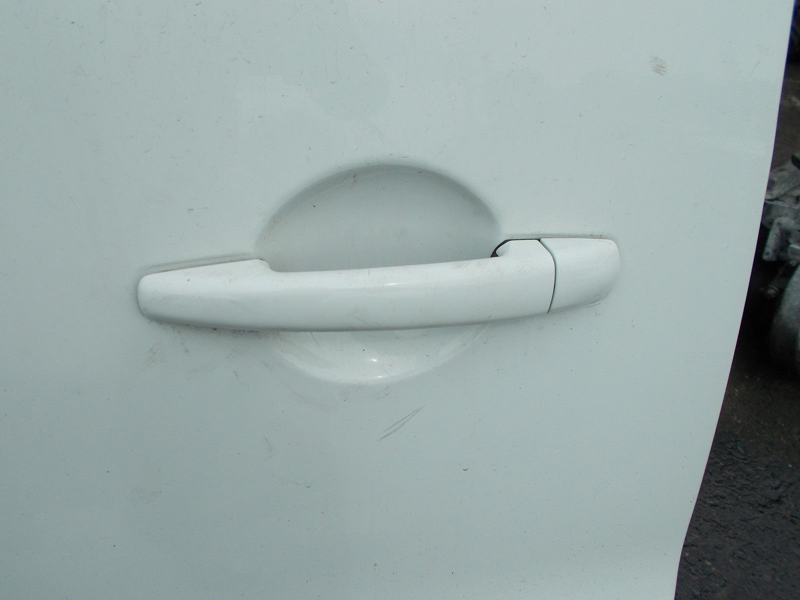 2013 PEUGEOT PARTNER MK2 OS DRIVER SIDE SIDE LOADING DOOR WHITE EWPA