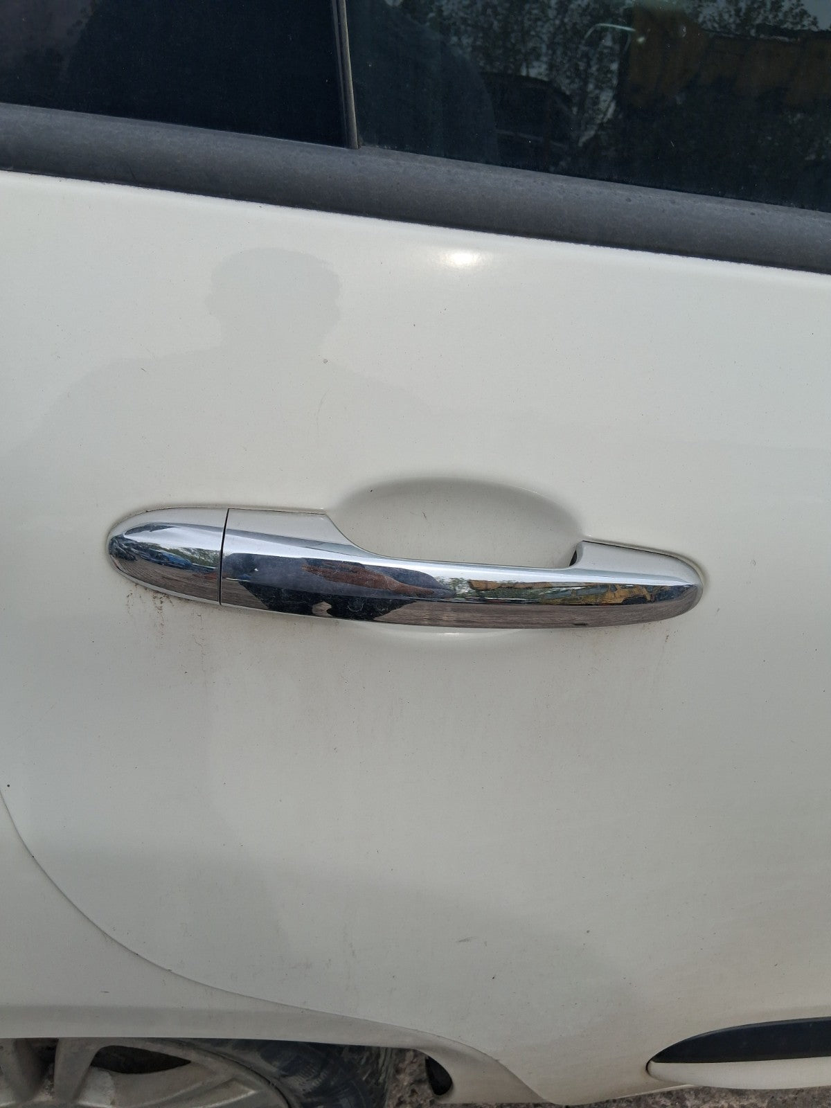 2019 FIAT 500L URBAN OSR DRIVER SIDE REAR EXTERIOR DOOR HANDLE CHROME