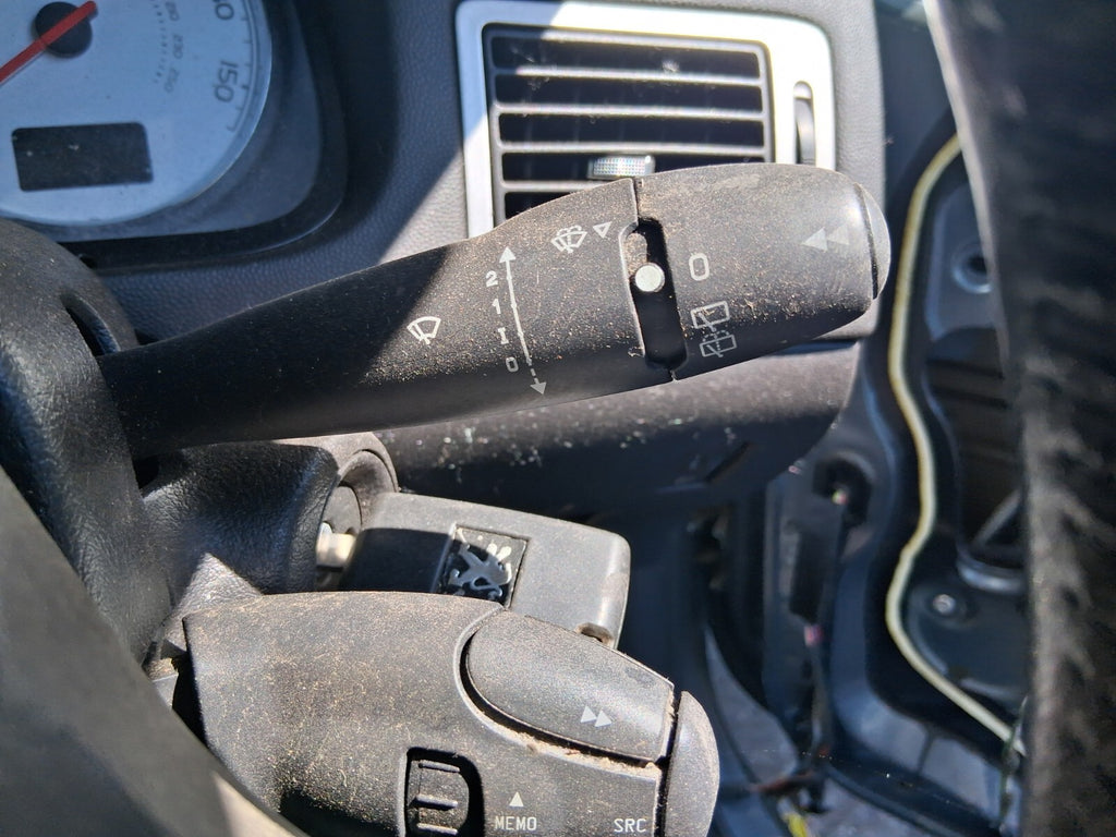 2006 PEUGEOT 307 INDICATOR WIPER COMBINATION SWITCH STALK SQUIB RING