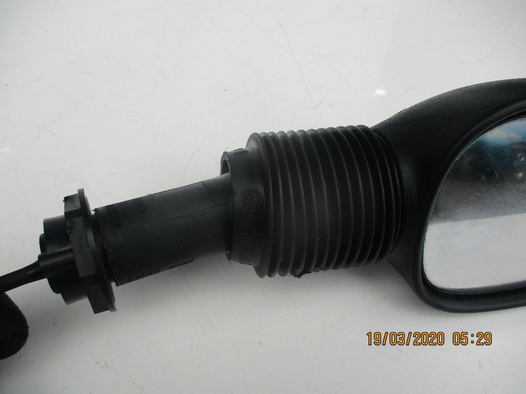 FORD KA MK1 2004 OS DRIVER SIDE MANUAL DOOR WING MIRROR BLACK PLASTIC