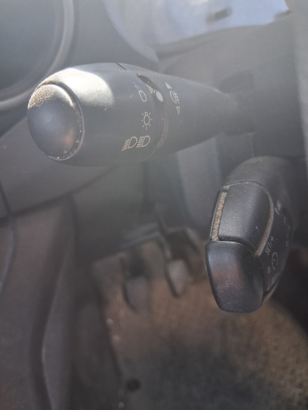 2015 PEUGEOT PARTNER MK2 WIPER INDICATOR STALK SWITCH SQUIB