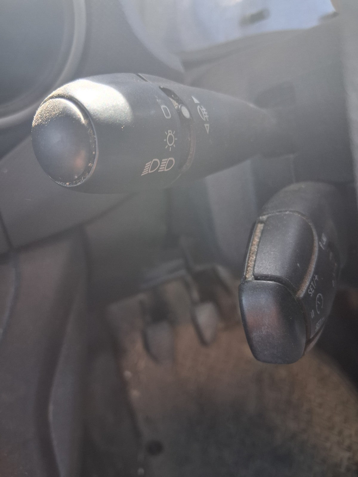 2015 PEUGEOT PARTNER MK2 WIPER INDICATOR STALK SWITCH SQUIB