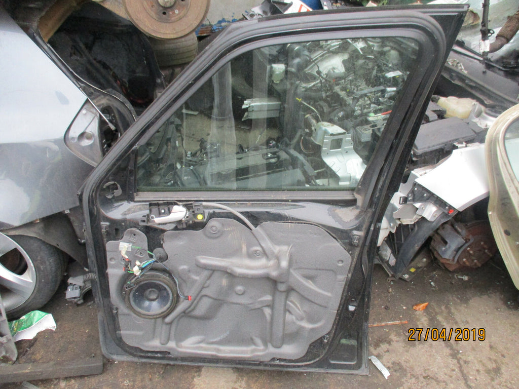 FORD GALAXY MK3 OSF DRIVER SIDE FRONT DOOR BARE BLACK