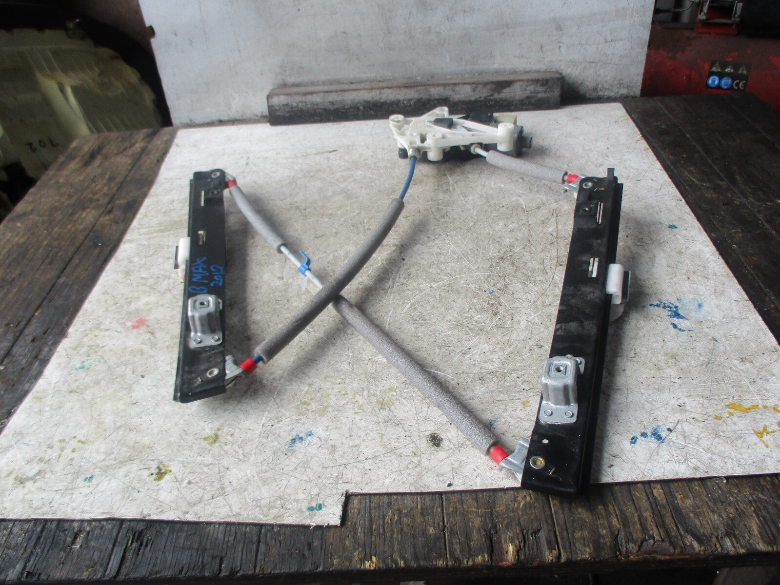 FORD B-MAX 2013 N/S PASSENGER SIDE WINDOW MOTOR REGULATOR 0130822649