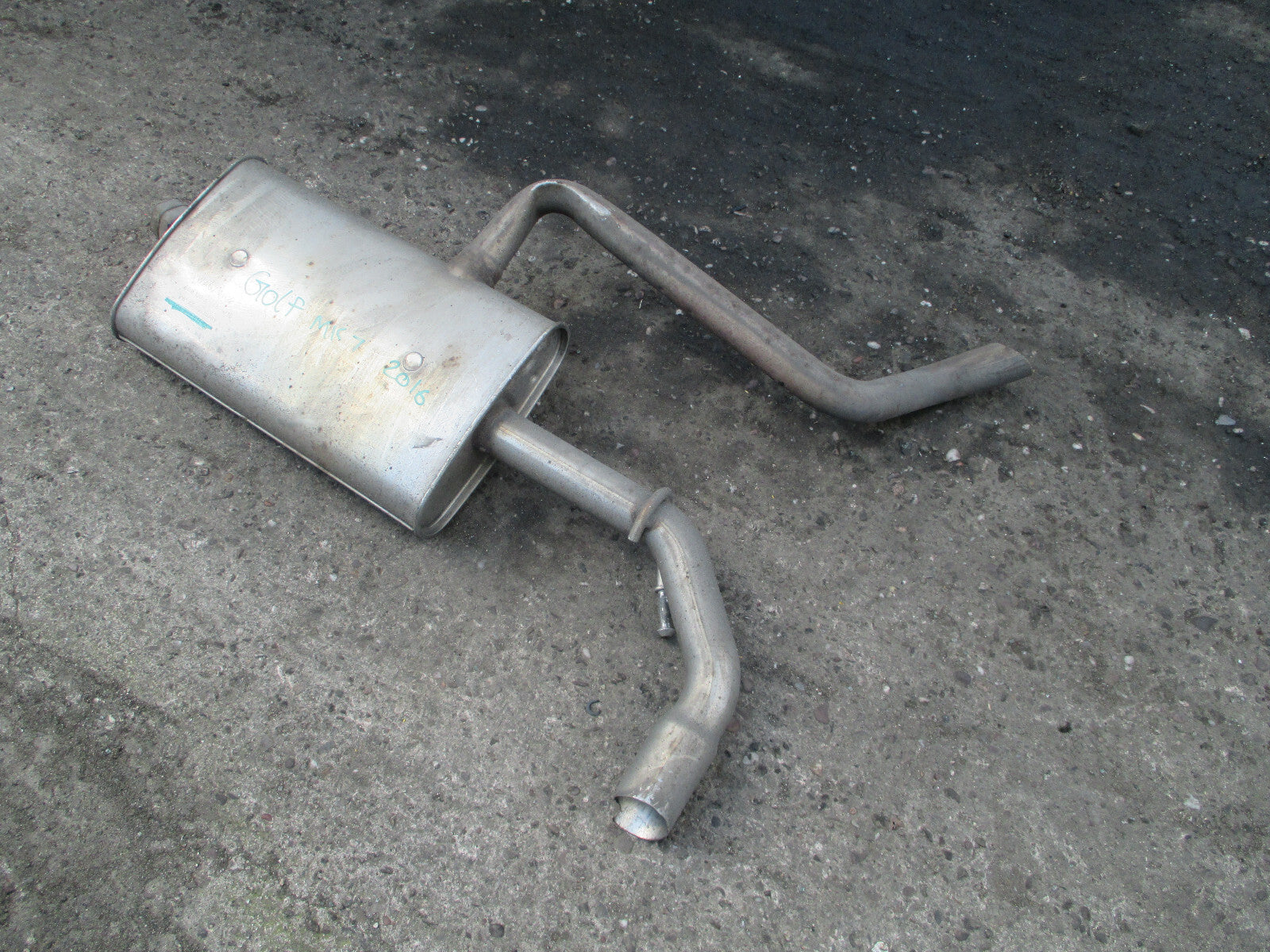 VW VOLKSWAGEN GOLF MK7 2017 1.6 DIESEL SILENCER EXHAUST 5Q6253611CC