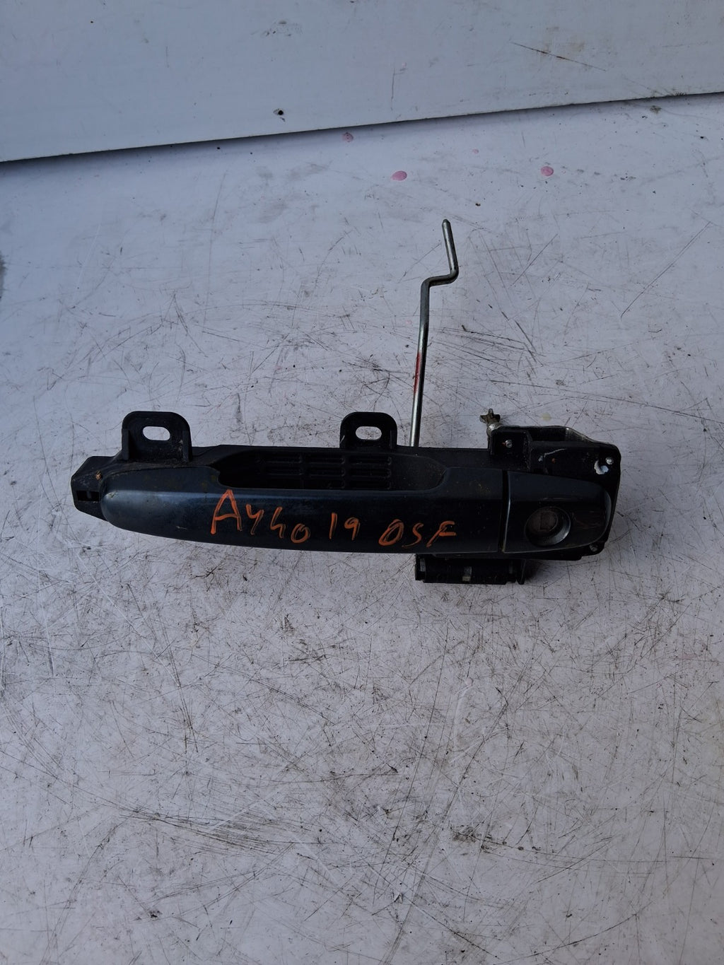 2019 TOYOTA AYGO MK2 OSF DRIVER RIGHT OFF FRONT SIDE EXTERIOR DOORHANDLE