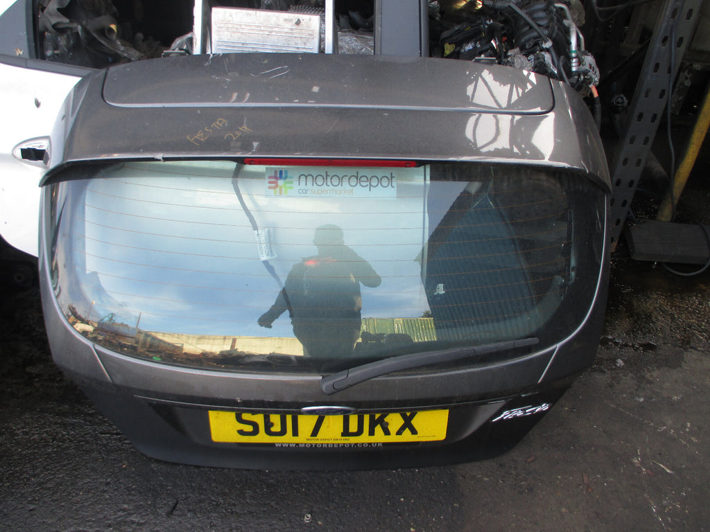 FORD FIESTA MK7 2017 3 DOOR REAR BARE TAILGATE BOOT LID MAGNETIC GREY