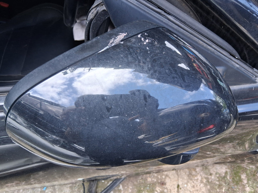 2017 JAGUAR XE OSF DRIVER SIDE FRONT RIGHT ELECTRIC WING MIRROR BLACK