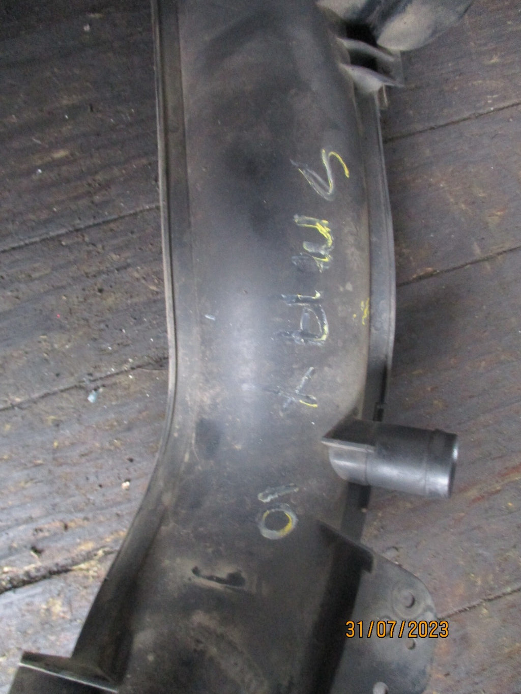 FORD S MAX 2.0 DIESEL 2010 AIR INTAKE HOSE PIPE AV619C623B