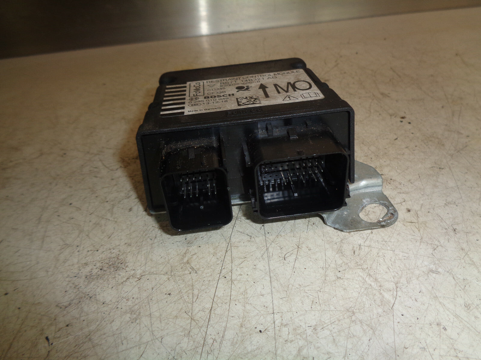 FORD MONDEO MK4 2014 SAFETY BAG RESTRAINT CONTROL MODULE BS7T14B321AD