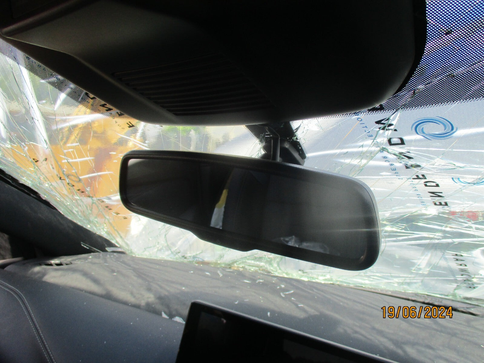NISSAN QASHQAI J12 MK3 2023 FRONT INTERIOR REAR VIEW MIRROR