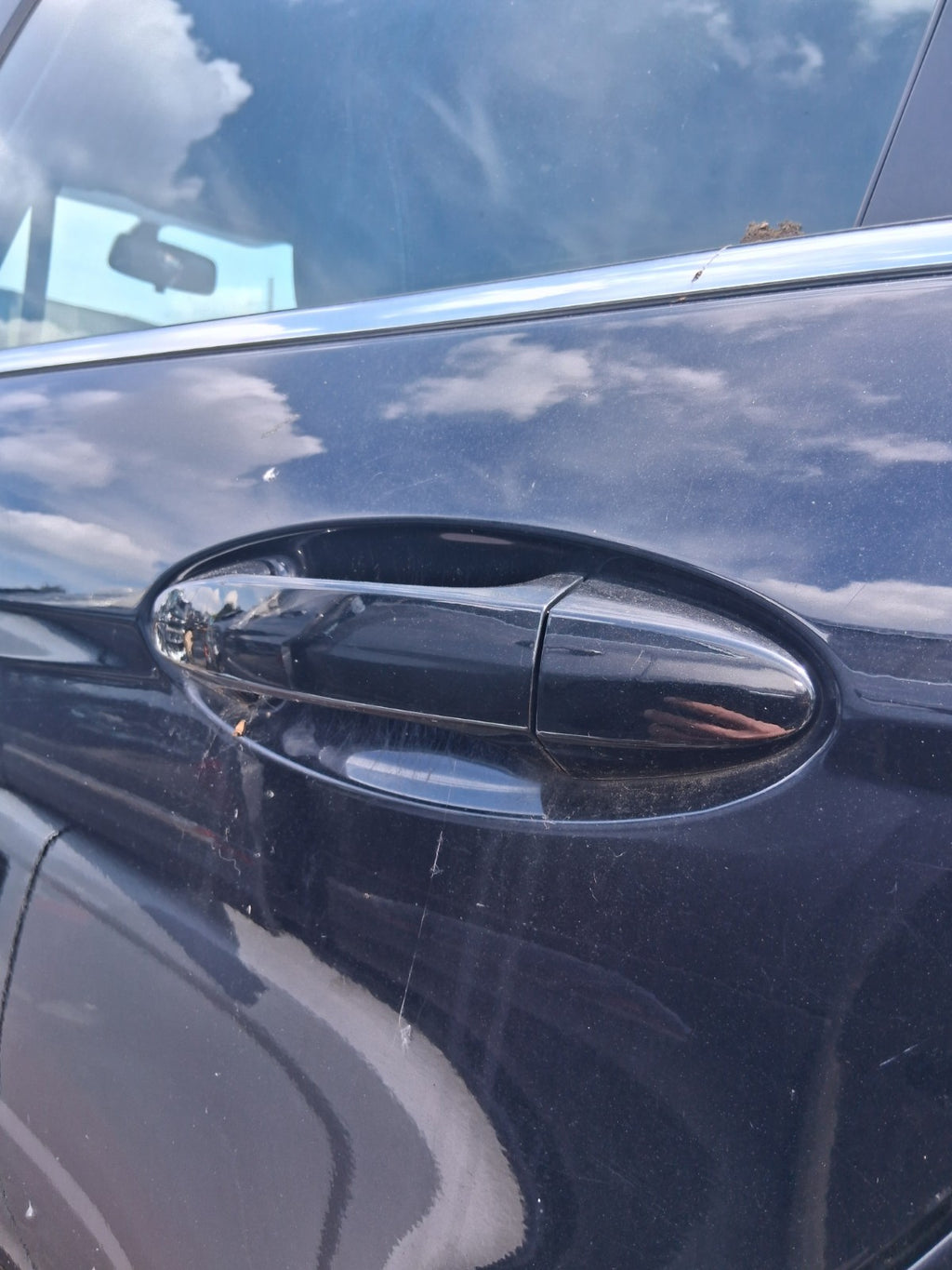 2012 FORD FIESTA MK7 5 DOOR NSR PASSENGER SIDE REAR LEFT COMPLETE DOOR BLACK