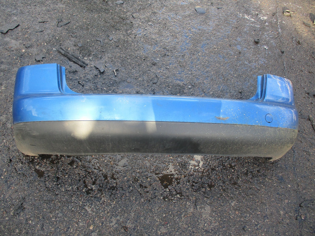 VW VOLKSWAGEN TOURAN 1T REAR BUMPER COMPLETE BLUE 1T0807417