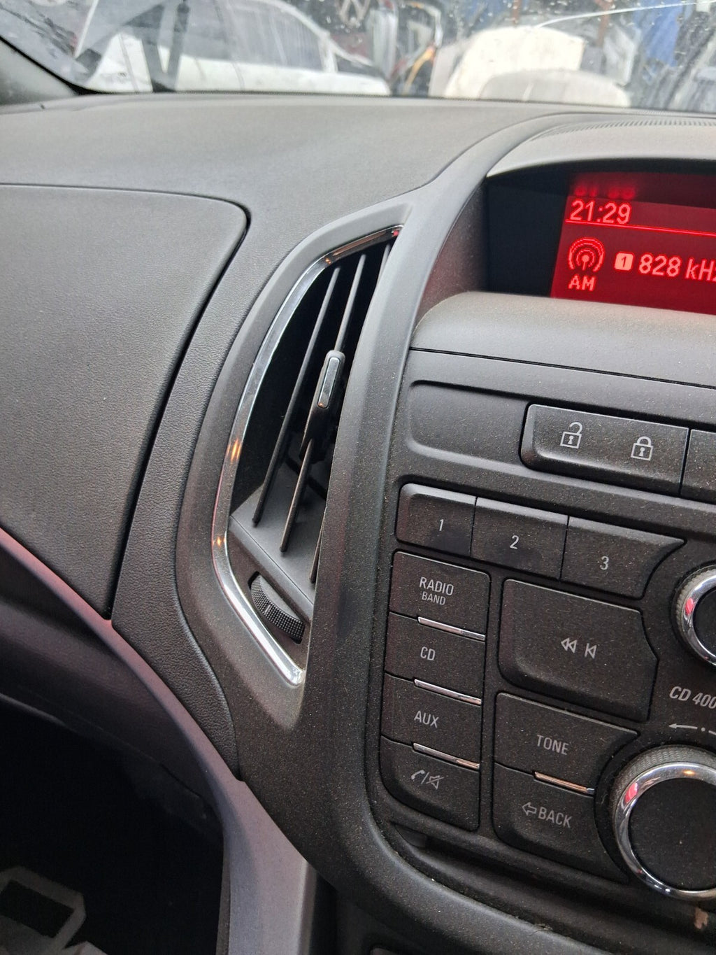 2014 VAUXHALL ZAFIRA TOURER C MK3 CENTRE DASHBOARD FRONT AIRVENT