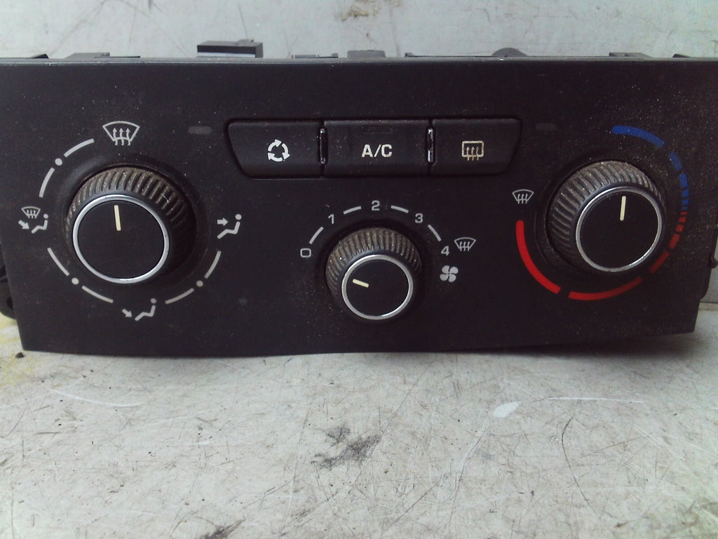 2010 PEUGOET 207 AC HEATING CONTROL SWITCH PANEL N107405N