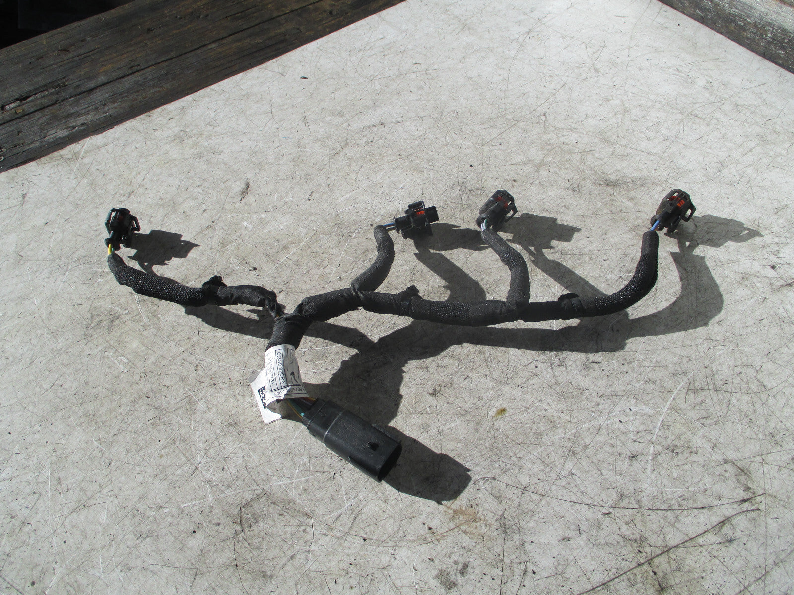 JAGUAR XE 2019 2.0 PETROL COMMON FUEL RAIL WIRING LOOM CJ3NB92DRA