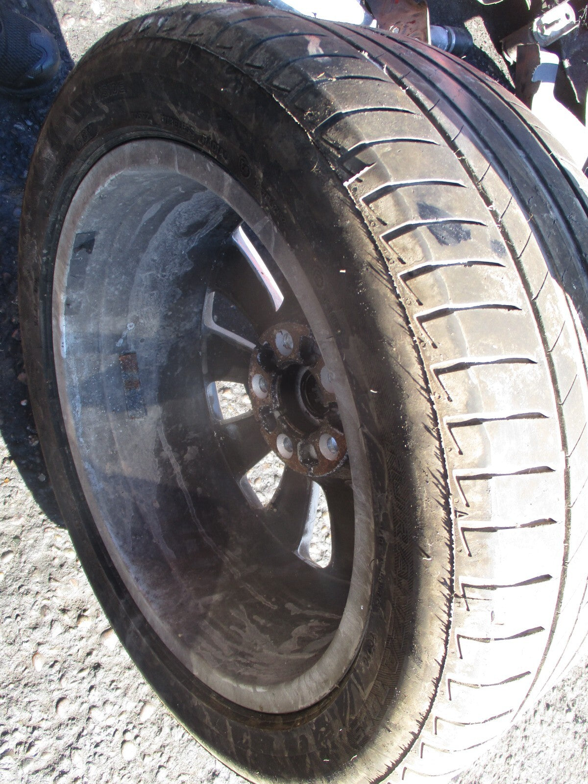 VAUXHALL ZAFIRA C MK3 2017 17 INCH ALLOY WHEEL WITH TYRE 225/50R17 REF 4