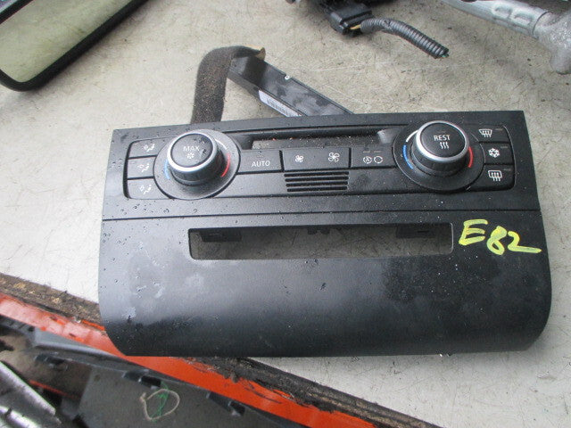 2010 BMW 1 SERIES E82 HEATER CONTROL UNIT 6411919926004