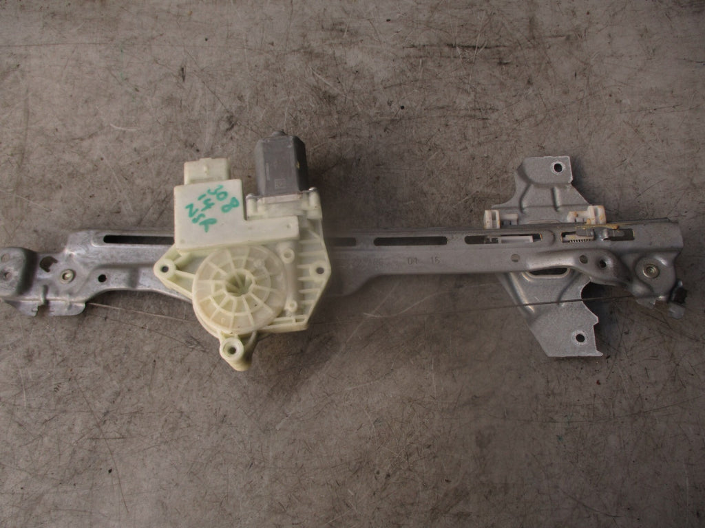 2014 PEUGEOT 308 NSR PASSENGER SIDE REAR LEFT WINDOW MOTOR REGULATOR 9678190080