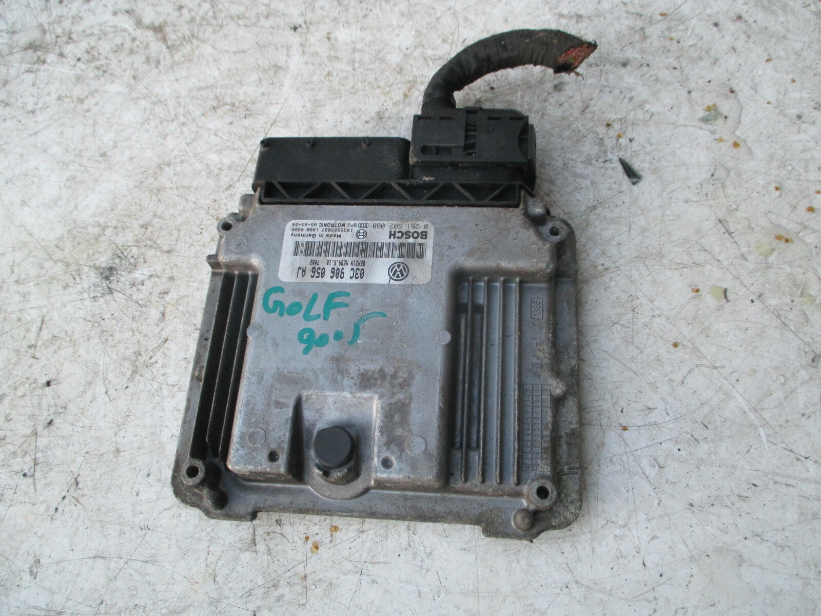 VOLKSWAGEN VW GOLF MK5 2005 1.4 PETROL ECU ENGINE CONTROL MODULE UNI 03C906056AJ
